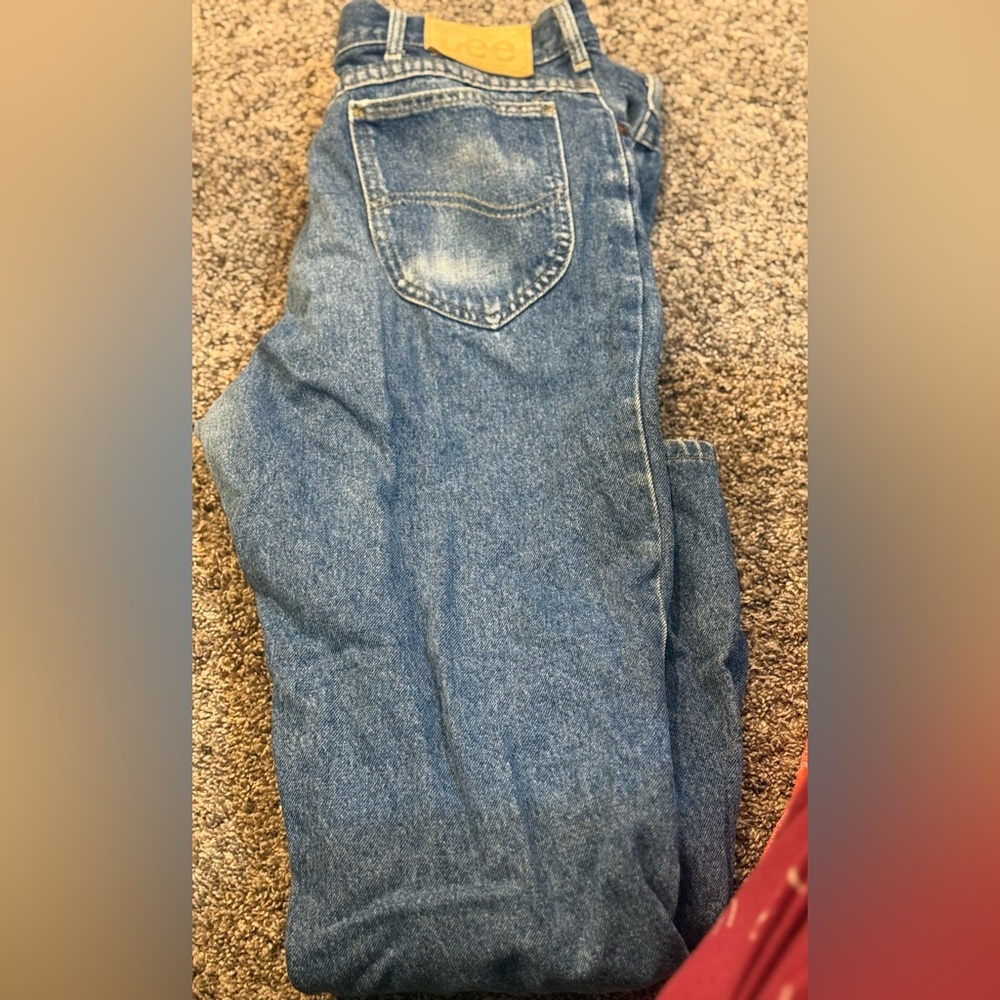Lee Vintage Classic Blue Denim Jeans 38x30